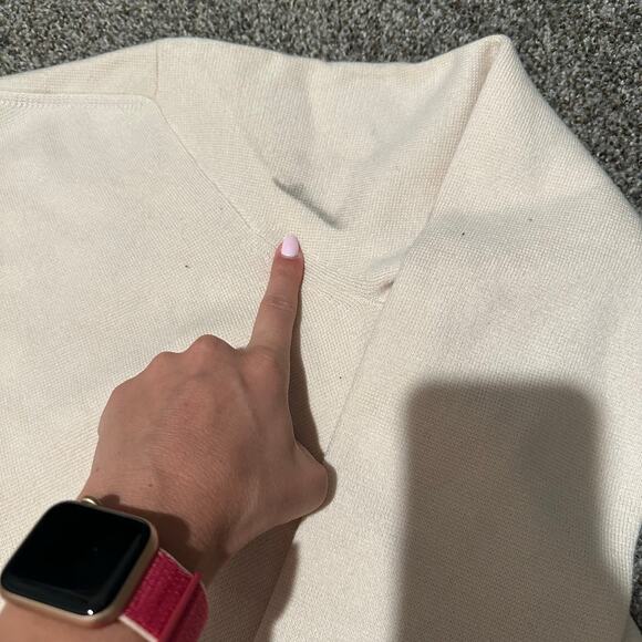 J.CREW Women's Giselle Sweater-Blazer Size S In Bleached Sand - Picture 6 of 14